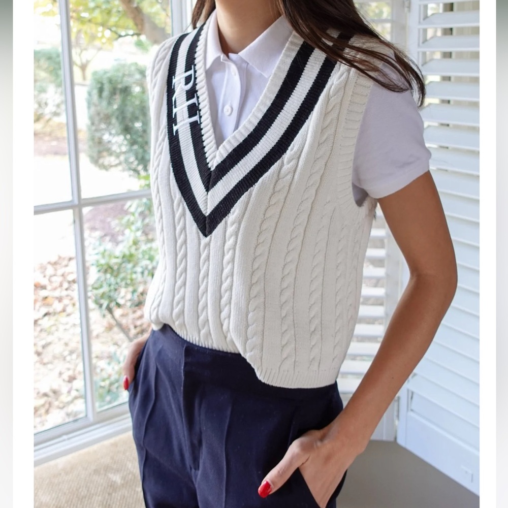 Recreational Habits - Steffi Cricket Sweater Vest